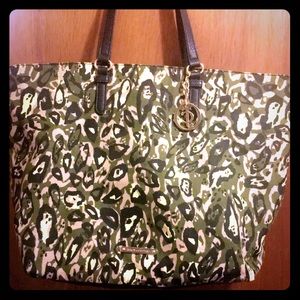 SOLD Juicy Couture Camouflage Leopard print bag